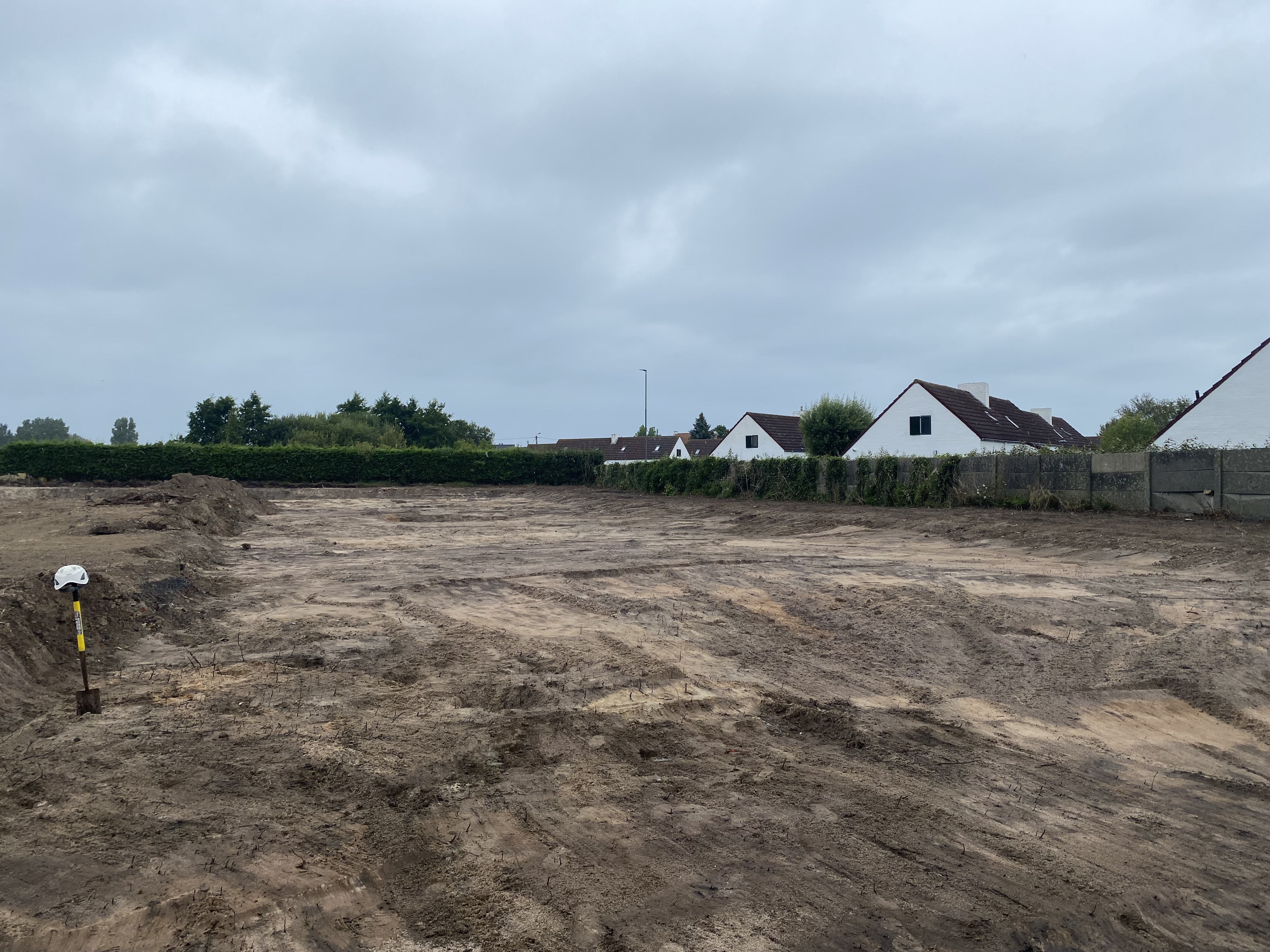 ontharding langs Steenstraaf ifv duingrasland